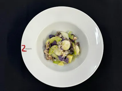 Dish of the Month - Baby Octopus & Cuttlefish Salad with Potatoes, Celery & Prosecco Dressing