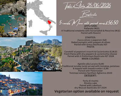 A taste of Italy, Basilicata