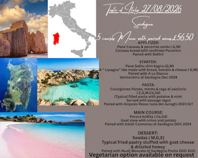 A taste of Italy, Sardegna