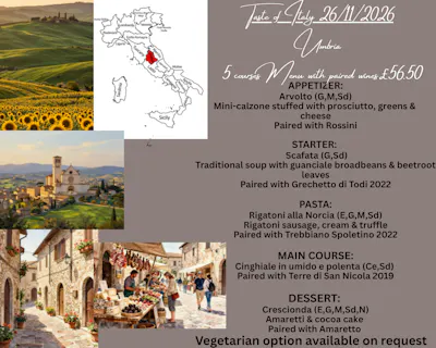A taste of Italy, Umbria