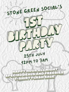 Celebrate our first year!