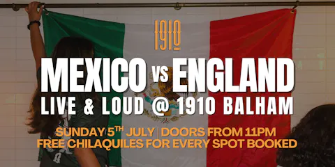 MEXICO VS ENGLAND | LIVE & LOUD