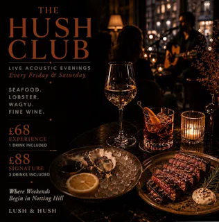 The hush club—  Live Acoustic Music night