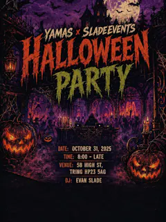 Yamas x Sladevents: Halloween Party