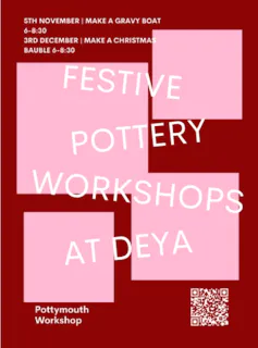 Sculpt & Paint a Bauble - Festive Pottery Workshop 