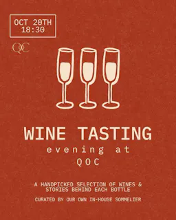 Queen of Cups Wine Tasting