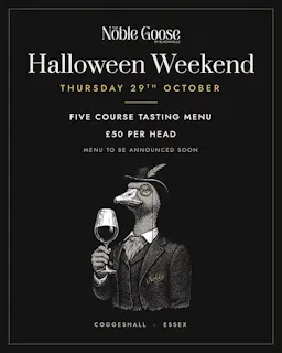 Halloween Weekend Tasting Menu