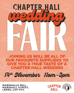 The Chapter Hall Wedding Fair!
