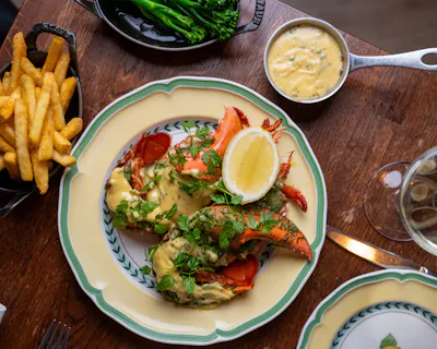 Lobster or Beef Wellington Lunch 