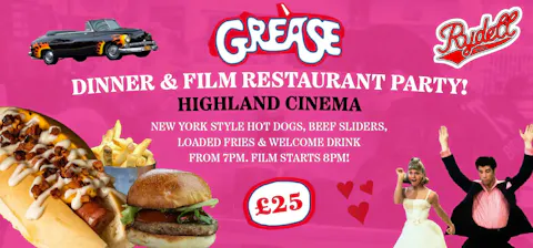 Grease themed Dinner & Film Party