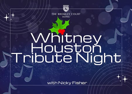 Whitney Houston Tribute and Party Songs at The Bromley Court Hotel