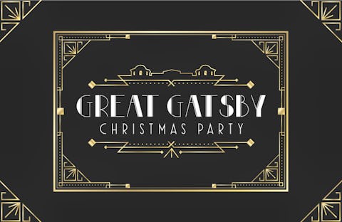Christmas Great Gatsby Party Night