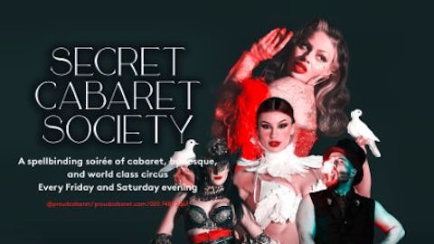 Secret Cabaret Society at Proud City 