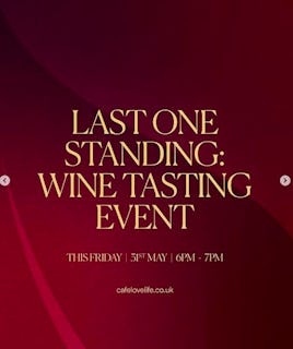 'Last One Standing' - Wine Tasting