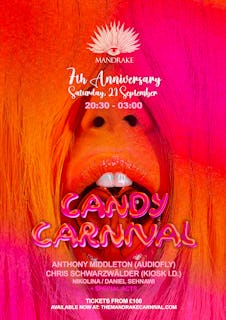 Anniversary VII Party: Candy Carnival with 4-course Dining Experience