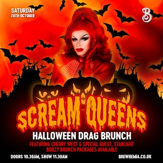 Scream Queens: Drag Brunch at Brewhemia!