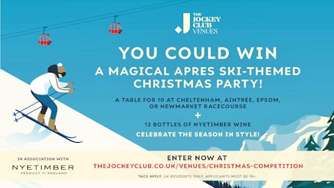 Shared Party nights and win a magical Apres-ski themed Christmas party at Aintree!