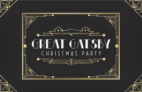 Christmas Great Gatsby Party Night