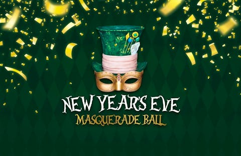 New Year’s Eve Mad Hatters Masquerade Ball