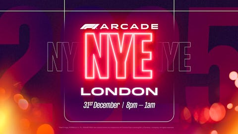 New Years Eve at F1® Arcade London