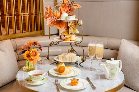 Blooming British Autumn Afternoon Tea
