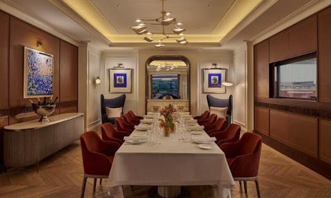 Best private dining rooms in London for 10 people