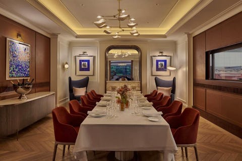 Best private dining rooms in London for 10 people