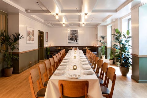 The best private dining rooms in London for 40 people