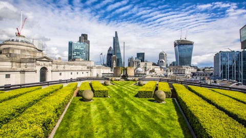 Balconies, terraces & roof gardens