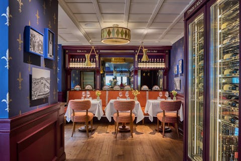 Best Italian private dining rooms in London