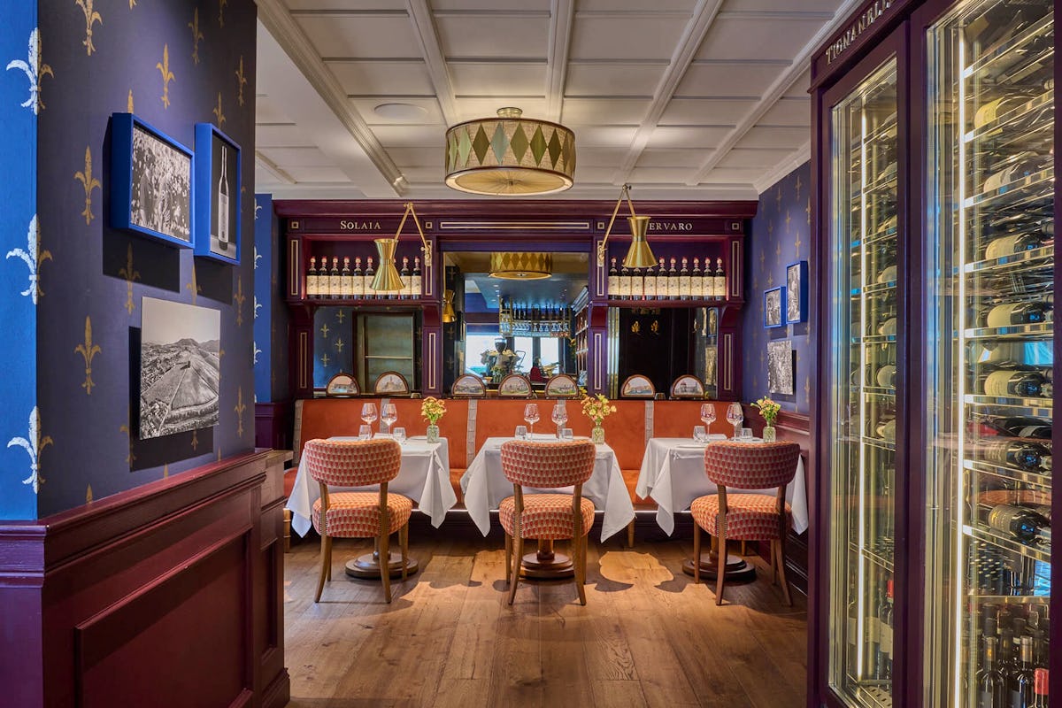 Best Italian private dining rooms in London