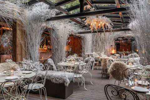 Best Christmas party venues with outdoor winter spaces in London