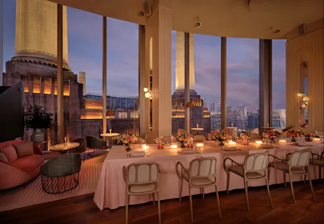 The best rooftop Christmas party venues in London