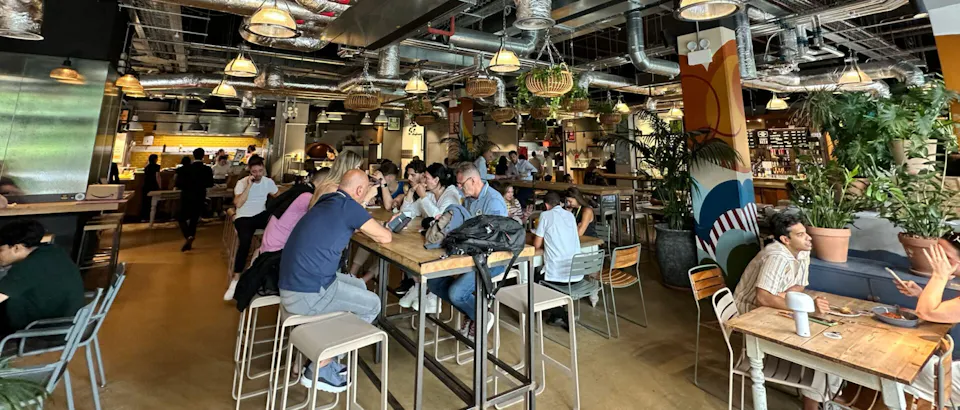 Mercato Metropolitano Wood Wharf