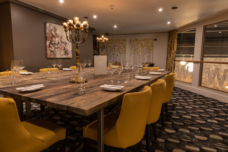 Private Dining at Wood Manchester 