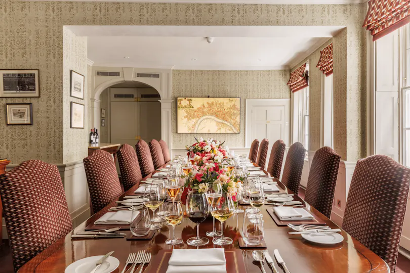 Berry Bros. & Rudd, London - Group and Private Dining Rooms