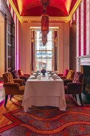 Private dining at sketch restaurant  Mayfair  London W1