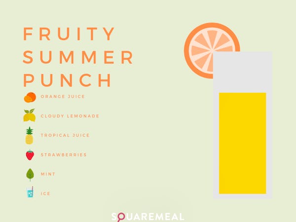 Fruity summer punch