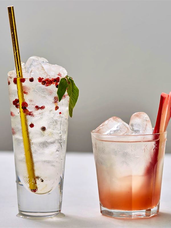 Pink Peppercorn and Sage G&T 
