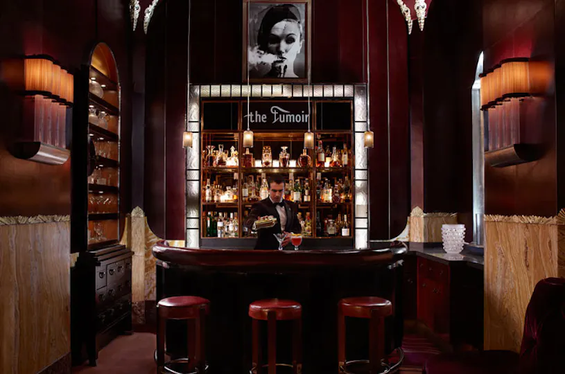 The Fumoir at Claridge