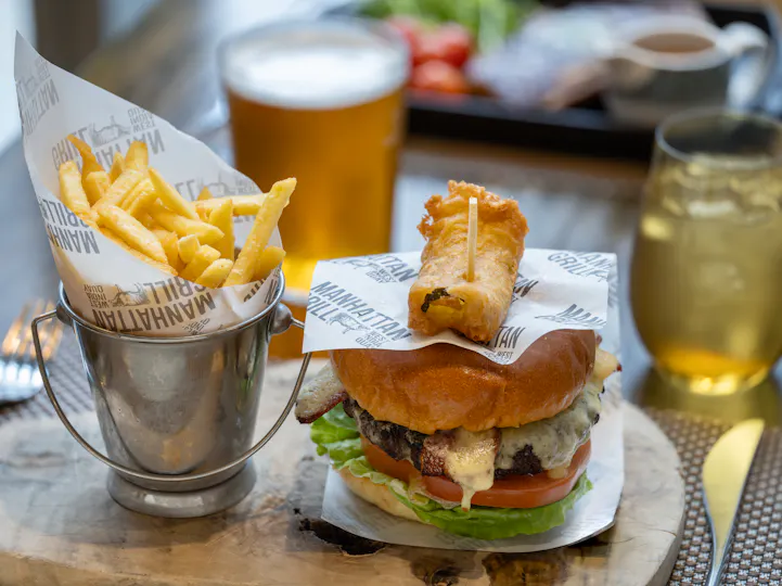 Manhattan Grill at the London Marriott Hotel Canary Wharf