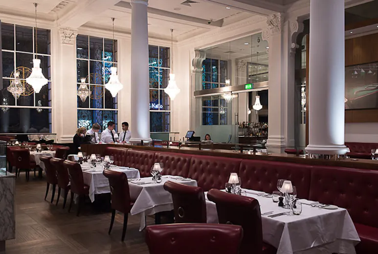 Wheeler’s Oyster Bar & Grill Room at Threadneedles Hotel