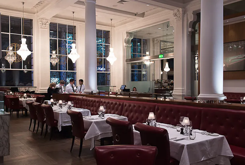 Wheeler’s Oyster Bar & Grill Room at Threadneedles Hotel
