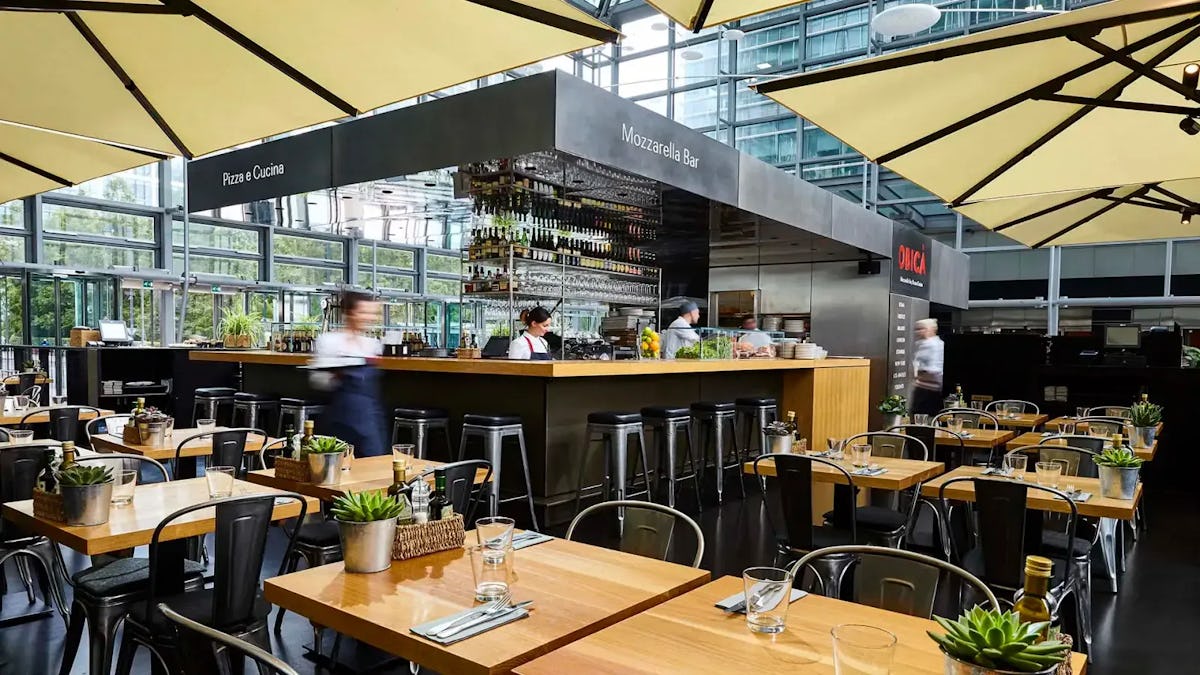 Obicà Mozzarella Bar Canary Wharf