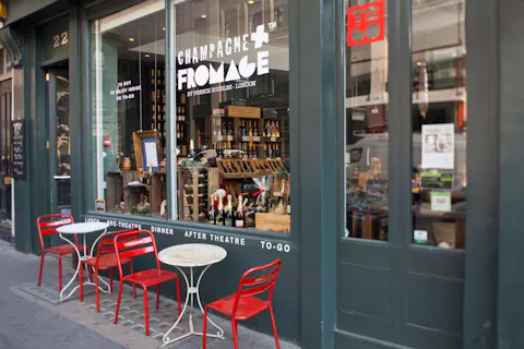 Champagne + Fromage Covent Garden