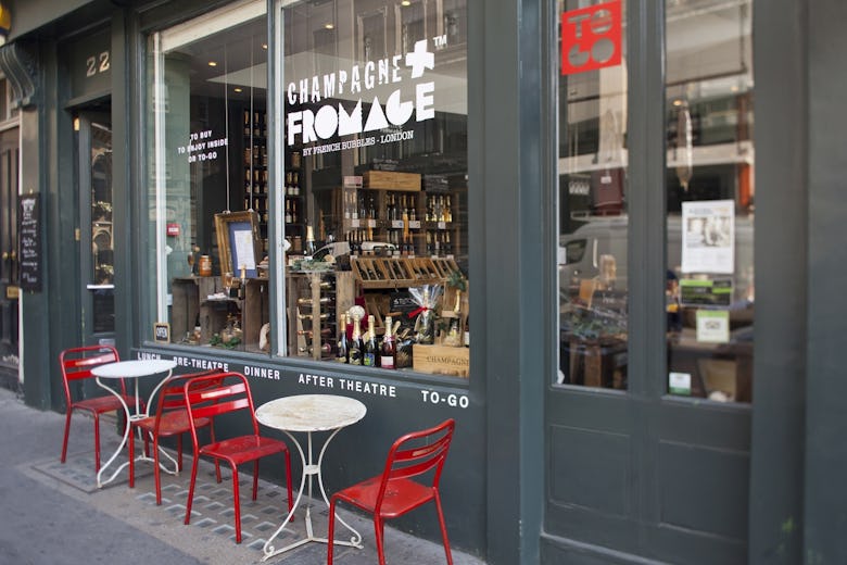 Champagne + Fromage Covent Garden