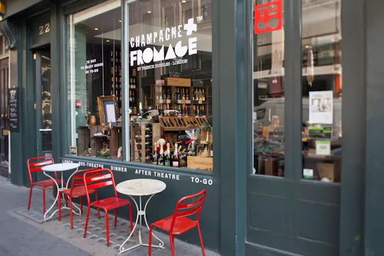Champagne + Fromage Covent Garden