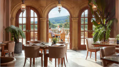 Edwardian Dining Room at Bovey Castle