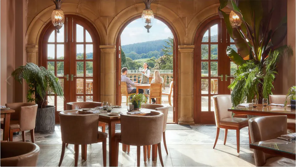 Edwardian Dining Room at Bovey Castle