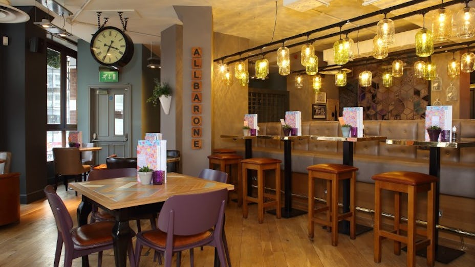 All Bar One Appold Street, London - Restaurant Review, Menu, Opening Times